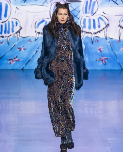 Anna Sui - Colección otoño 2017 — Foto de Stock