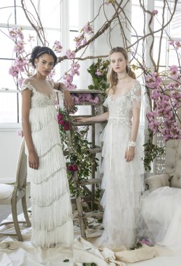 Marchesa - 2018 bahar koleksiyonu - New York moda hafta gelin