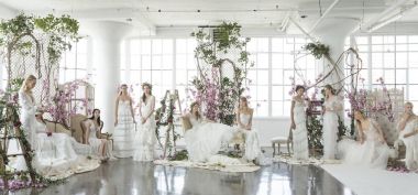 Marchesa - 2018 bahar koleksiyonu - New York moda hafta gelin