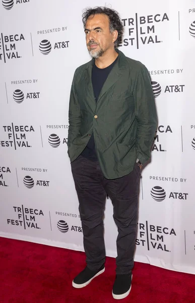 2017 Tribeca Film Festivali - sohbetleri - Alejandro Gonzalez Inarritu — Stok fotoğraf