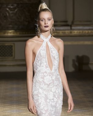 Berta - bahar 2018 koleksiyonu - New York moda hafta gelin