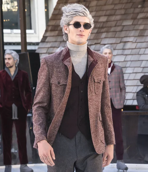 Samuelsohn - männer herbst winter 2017 kollektion — Stockfoto