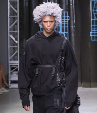 C2h4 Los Angeles göstermek, pist, bahar yaz 2018, New York Burak