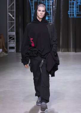 C2h4 Los Angeles göstermek, pist, bahar yaz 2018, New York Burak