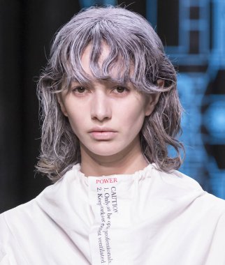 C2h4 Los Angeles göstermek, pist, bahar yaz 2018, New York Burak