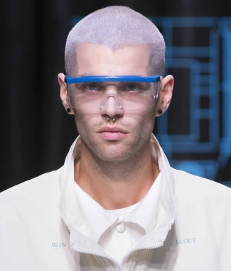 C2h4 Los Angeles göstermek, pist, bahar yaz 2018, New York Burak