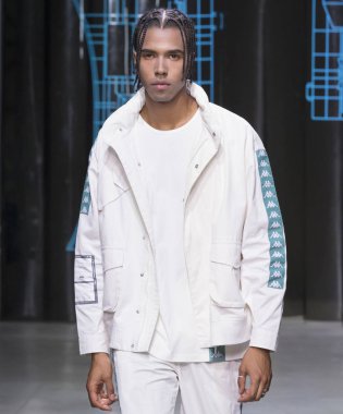 C2h4 Los Angeles göstermek, pist, bahar yaz 2018, New York Burak