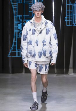 C2h4 Los Angeles göstermek, pist, bahar yaz 2018, New York Burak