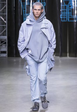 C2h4 Los Angeles göstermek, pist, bahar yaz 2018, New York Burak