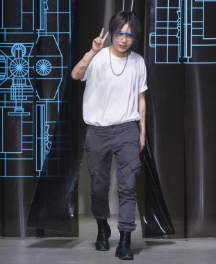 C2h4 Los Angeles göstermek, pist, bahar yaz 2018, New York Burak