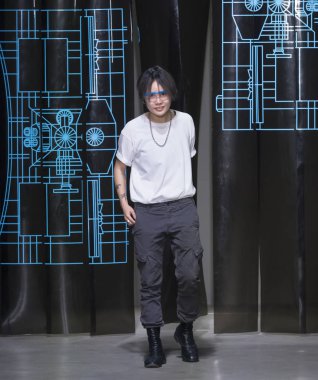 C2h4 Los Angeles göstermek, pist, bahar yaz 2018, New York Burak