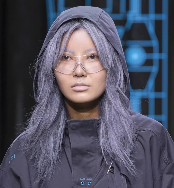 C2h4 Los Angeles göstermek, pist, bahar yaz 2018, New York Burak