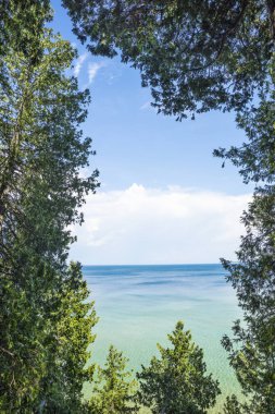 Mackinac Adası - göl Huron