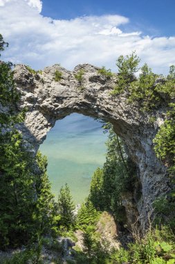 Mackinac Adası - kemer kaya