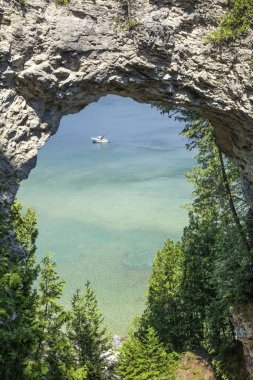 Mackinac Adası - kemer kaya