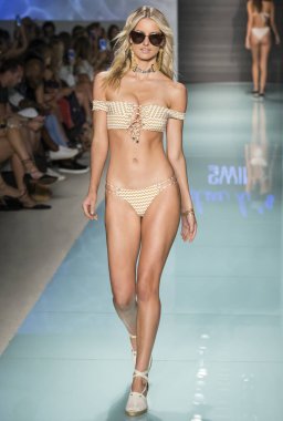 Mavi hayat, pist, Miami hafta, Amerika Birleşik Devletleri - 23 Temmuz 2017 yüzmek.