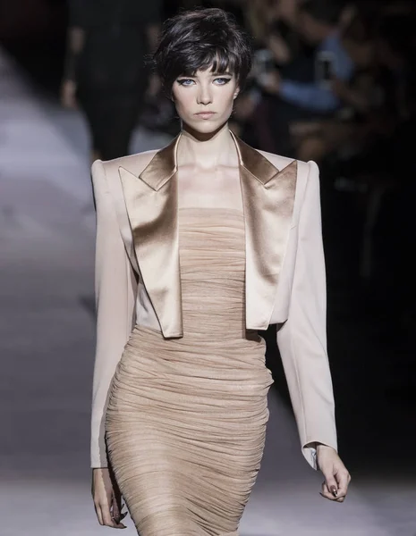 Tom Ford Térkép - tavaszi nyári 2018-ban, New York-i Fashion Week — Stock Fotó