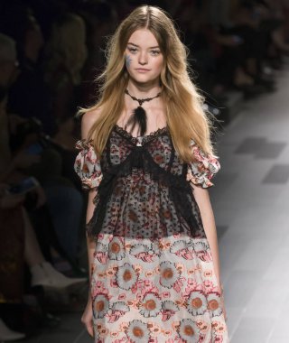 Anna Sui show - bahar yaz 2018, New York Moda Haftası
