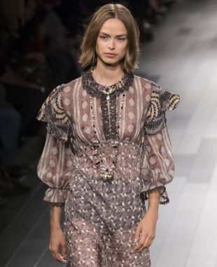 Anna Sui show - bahar yaz 2018, New York Moda Haftası
