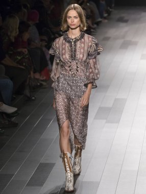 Anna Sui show - bahar yaz 2018, New York Moda Haftası