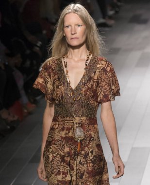 Anna Sui show - bahar yaz 2018, New York Moda Haftası