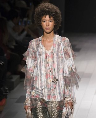 Anna Sui show - bahar yaz 2018, New York Moda Haftası