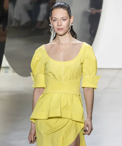 Prabal Gurung show - voorjaar zomer 2018, New York Fashion Week — Stockfoto