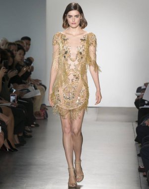 Pamella Roland show - bahar yaz 2018, New York Moda Haftası