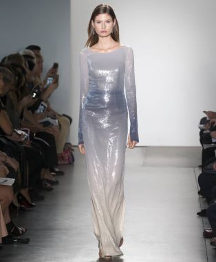 Pamella Roland show - bahar yaz 2018, New York Moda Haftası