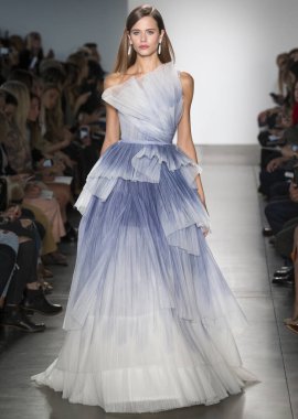 Pamella Roland show - bahar yaz 2018, New York Moda Haftası