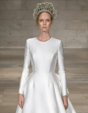 Reem Acra - Güz 2018 koleksiyonu - New York moda hafta gelin