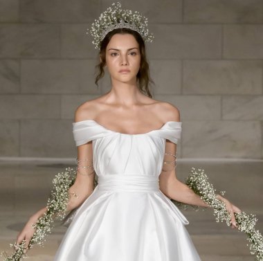 Reem Acra - Güz 2018 koleksiyonu - New York moda hafta gelin