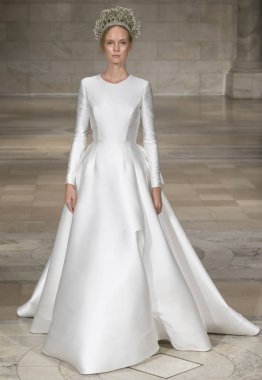 Reem Acra - Güz 2018 koleksiyonu - New York moda hafta gelin