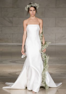 Reem Acra - Güz 2018 koleksiyonu - New York moda hafta gelin