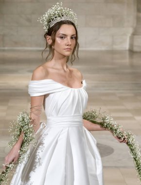 Reem Acra - Güz 2018 koleksiyonu - New York moda hafta gelin