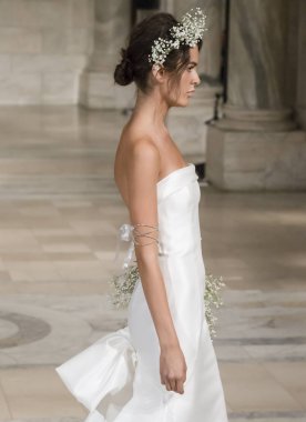 Reem Acra - Güz 2018 koleksiyonu - New York moda hafta gelin