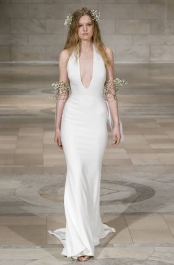 Reem Acra - Güz 2018 koleksiyonu - New York moda hafta gelin