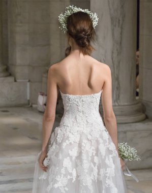 Reem Acra - Güz 2018 koleksiyonu - New York moda hafta gelin