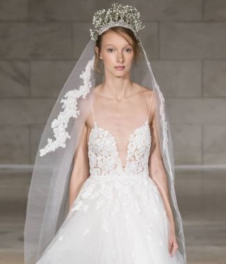 Reem Acra - Güz 2018 koleksiyonu - New York moda hafta gelin