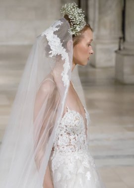 Reem Acra - Güz 2018 koleksiyonu - New York moda hafta gelin