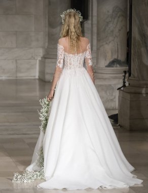 Reem Acra - Güz 2018 koleksiyonu - New York moda hafta gelin