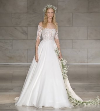 Reem Acra - Güz 2018 koleksiyonu - New York moda hafta gelin