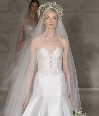 Reem Acra - Güz 2018 koleksiyonu - New York moda hafta gelin