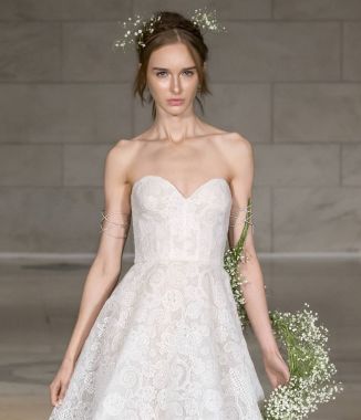 Reem Acra - Güz 2018 koleksiyonu - New York moda hafta gelin