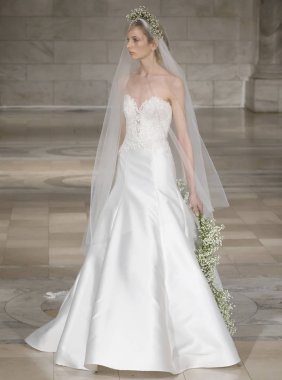 Reem Acra - Güz 2018 koleksiyonu - New York moda hafta gelin