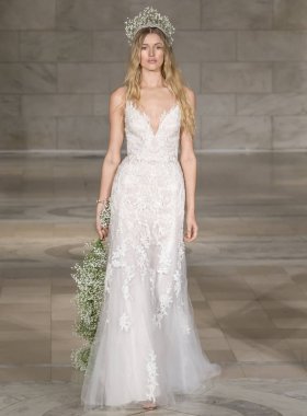 Reem Acra - Güz 2018 koleksiyonu - New York moda hafta gelin