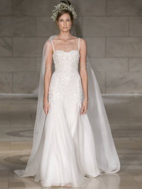 Reem Acra - Güz 2018 koleksiyonu - New York moda hafta gelin