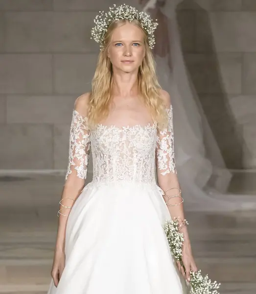 Reem Acra - Güz 2018 koleksiyonu - New York moda hafta gelin