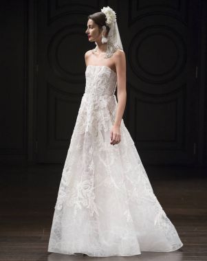 Naeem Khan - Güz 2018 koleksiyonu - New York moda hafta gelin