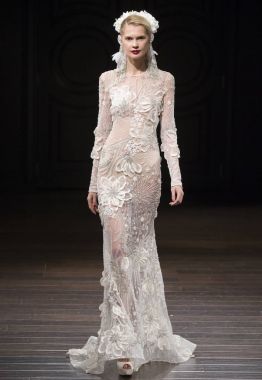 Naeem Khan - Güz 2018 koleksiyonu - New York moda hafta gelin